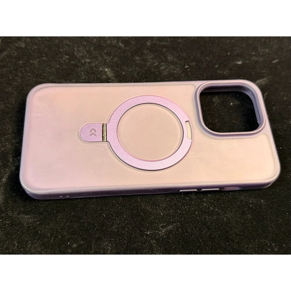 CASEKOO MagicStand iPhone 14 Pro Max Case Purple MagSafe Magnetic Ring Stand